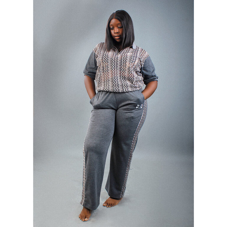 The Golfer TWO PIECE. grey ( 2 PCS ) female