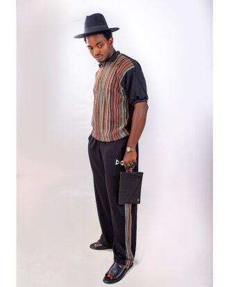 The Golfer TWO PIECE. Black multi color ( 2 PCS )