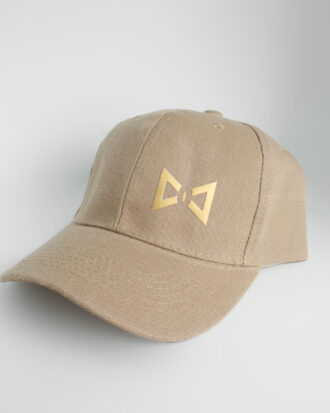 The-indulgence-Carton-Brown-baseball-cap beige