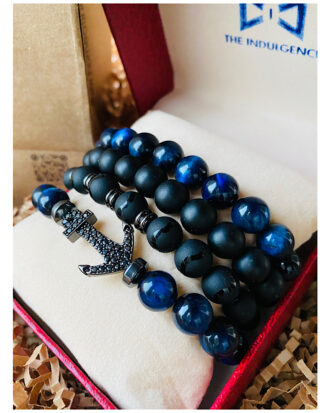 Blue Whale Arnold Premium Stone Bracelet set