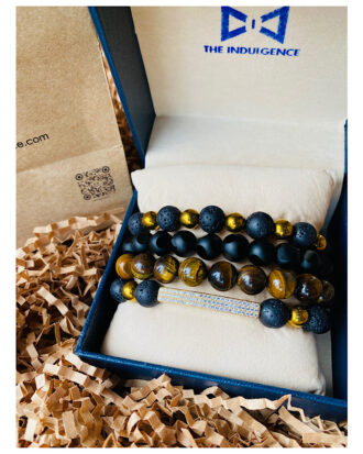Ebenezer Premium Stone Bracelet set