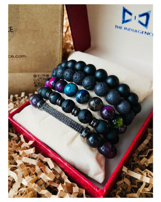 Mr Anthonio Premium Stone Bracelet set