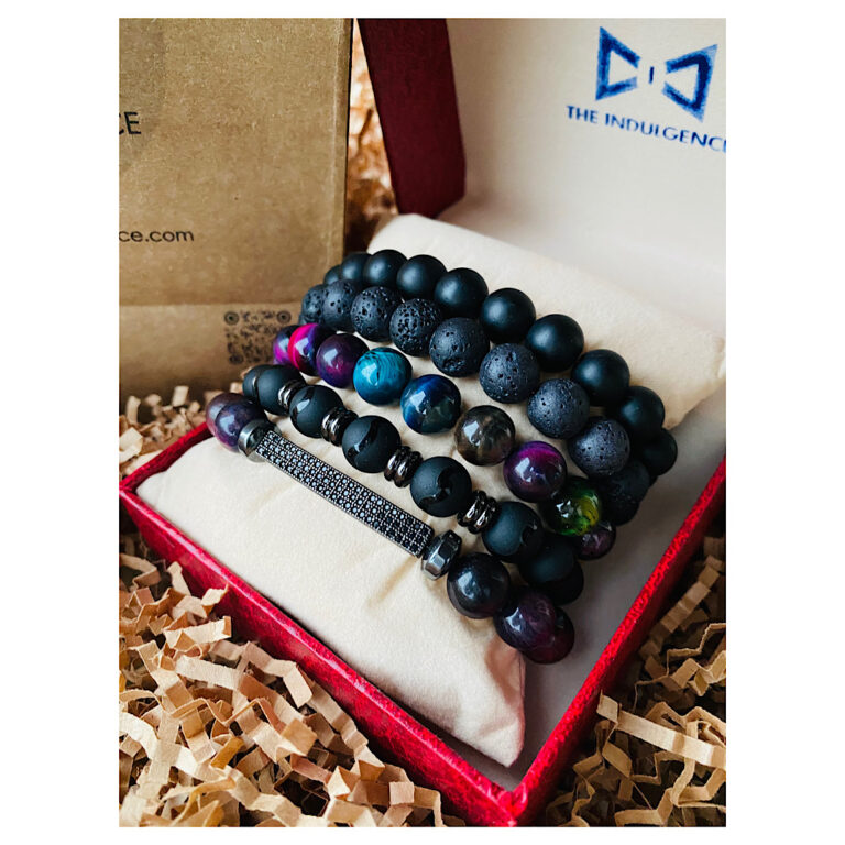 Mr Anthonio Premium Stone Bracelet set