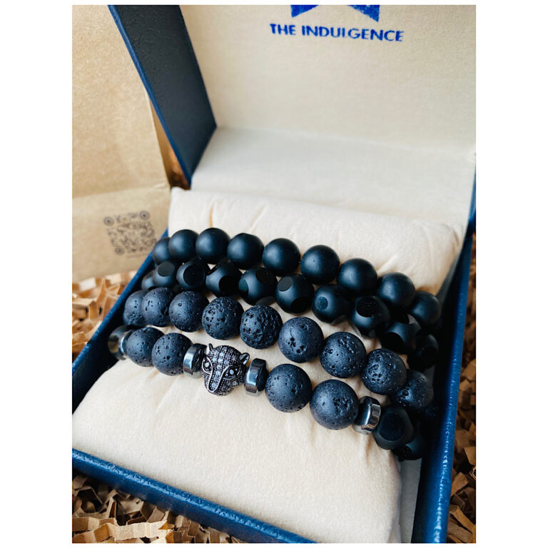 Mawuli Premium Stone Bracelet set